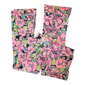 Lilly Pulitzer Women's Size Small Georgia May Palazzo High Tide Pants